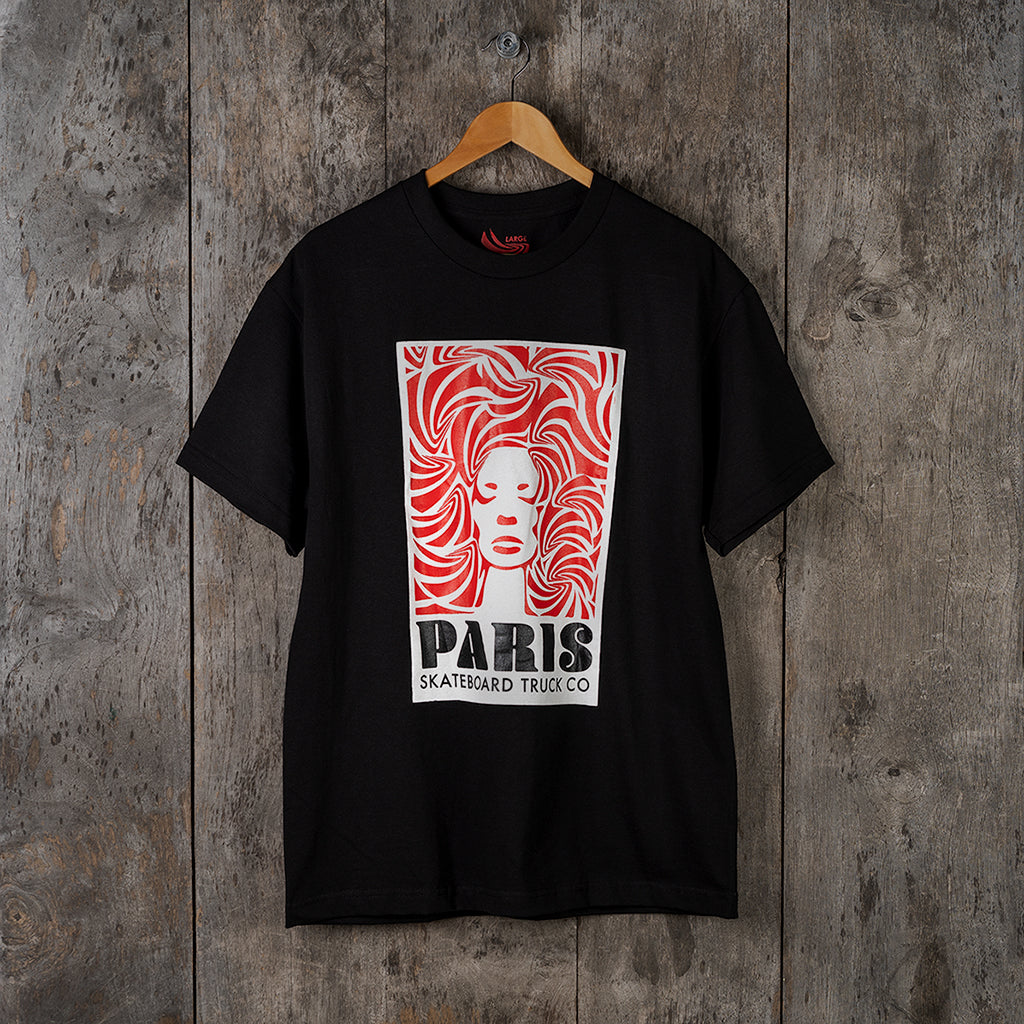 Black paris hotsell t shirt